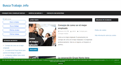 Desktop Screenshot of buscatrabajo.info